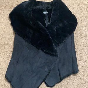 Faux fur Bebe vest